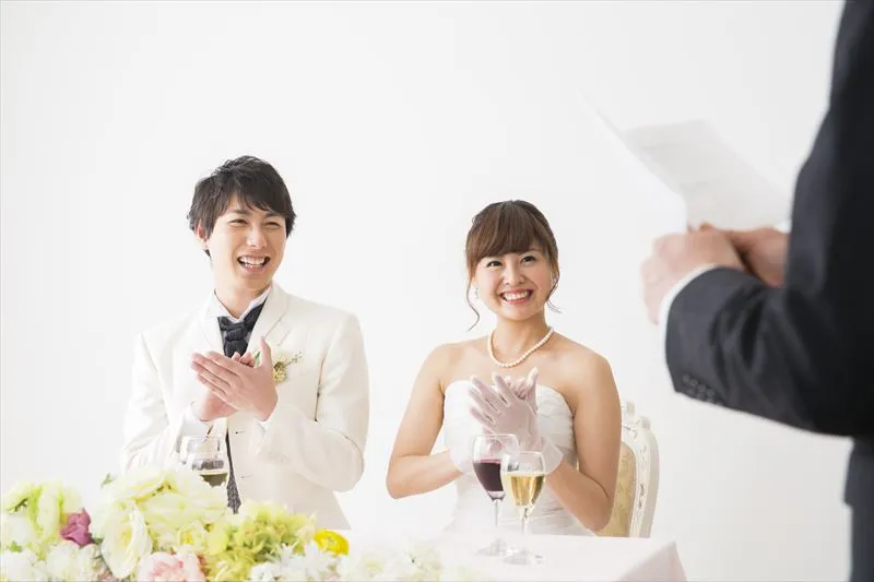 結婚式で行うあいさつ（祝辞）の内容