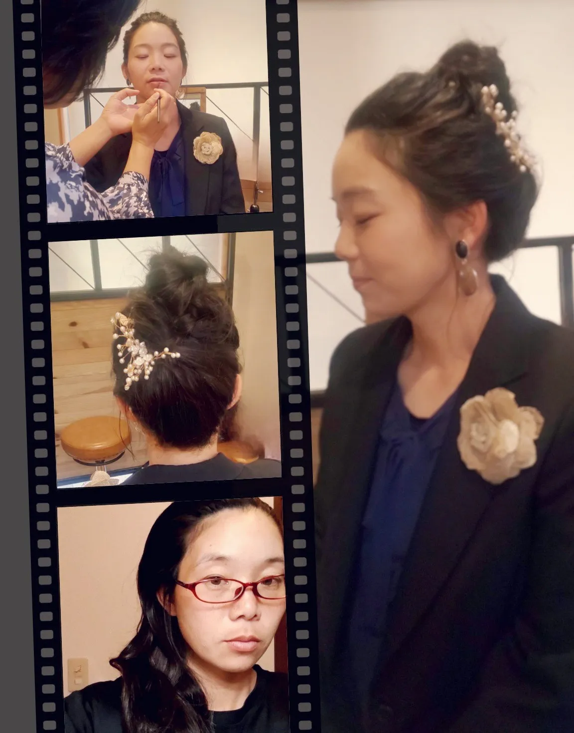 卒業式ヘアメイク