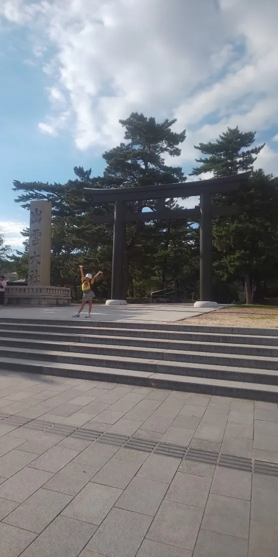 娘と二人旅⑩出雲大社へ